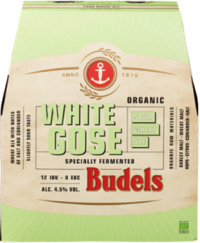 Budels White Gose sixpack met flesjes van 30cl